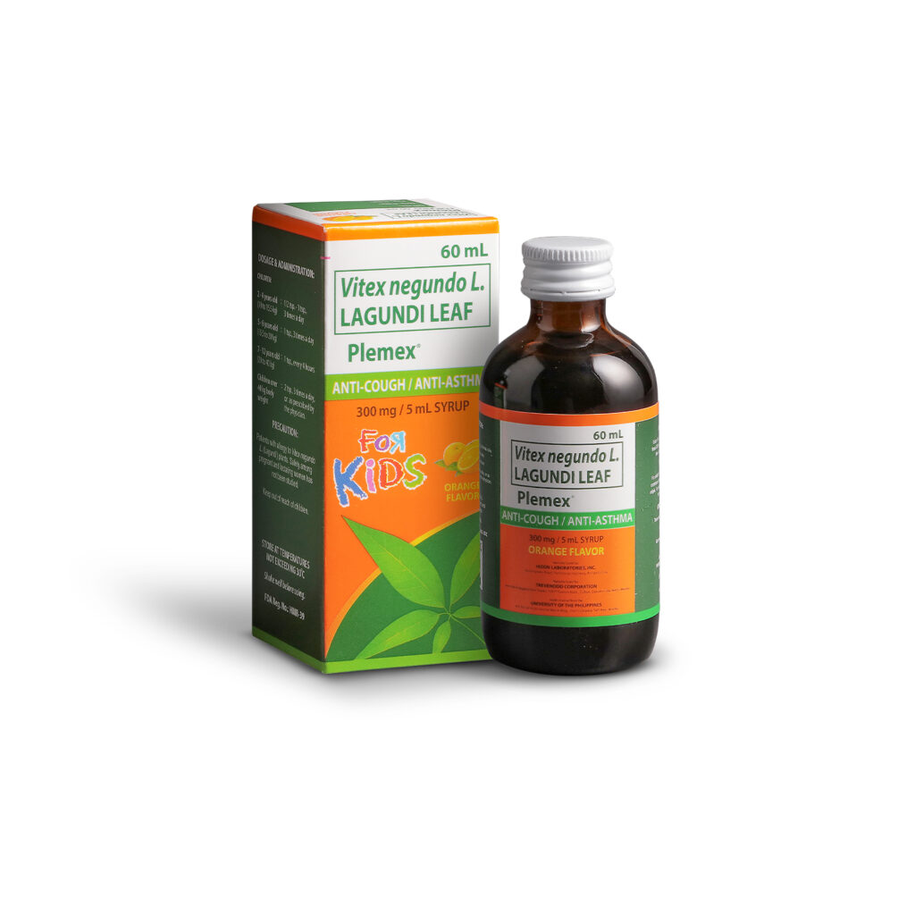 Plemex for Kids Syrup Anti-Cough and Anti-Asthma