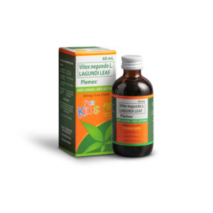 Plemex for Kids Syrup 60 mL Orange Flavor Anti-Cough and Anti-Asthma