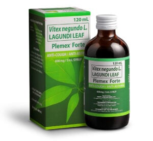 Plemex Forte Syrup 120 mL Anti-Cough and Anti-Asthma