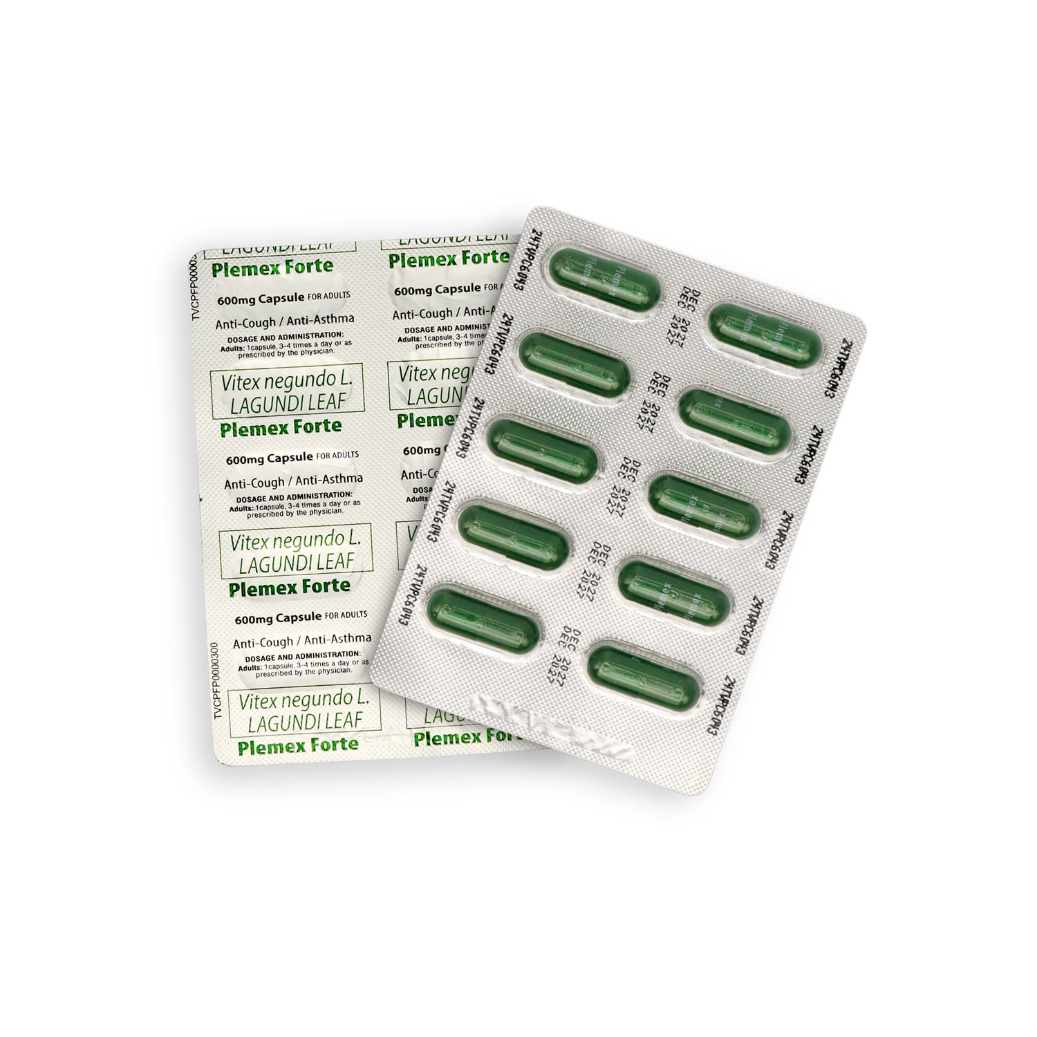 Plemex Forte Capsule Anti-Cough & Anti-Asthma