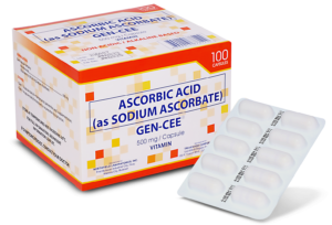 GEN-CEE 100 pcs Capsule 500 mg Sodium Ascorbate