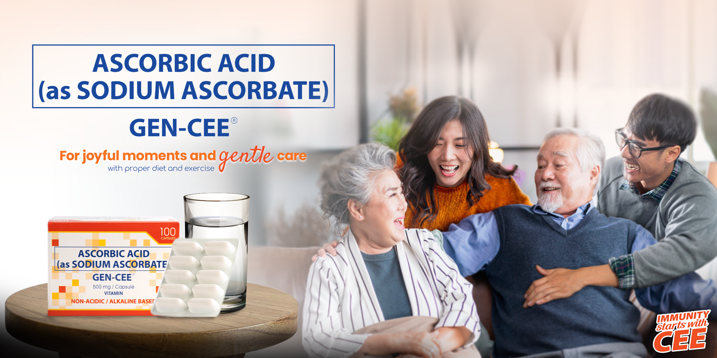 GEN-CEE Sodium Ascorbate banner