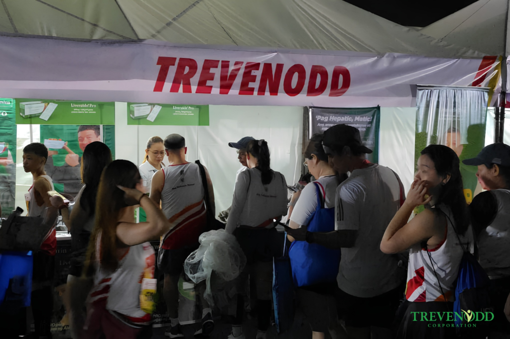 Trevenodd Corporation booth featuring Liveraide Pro at Mercury Drug Suki DASH 2026